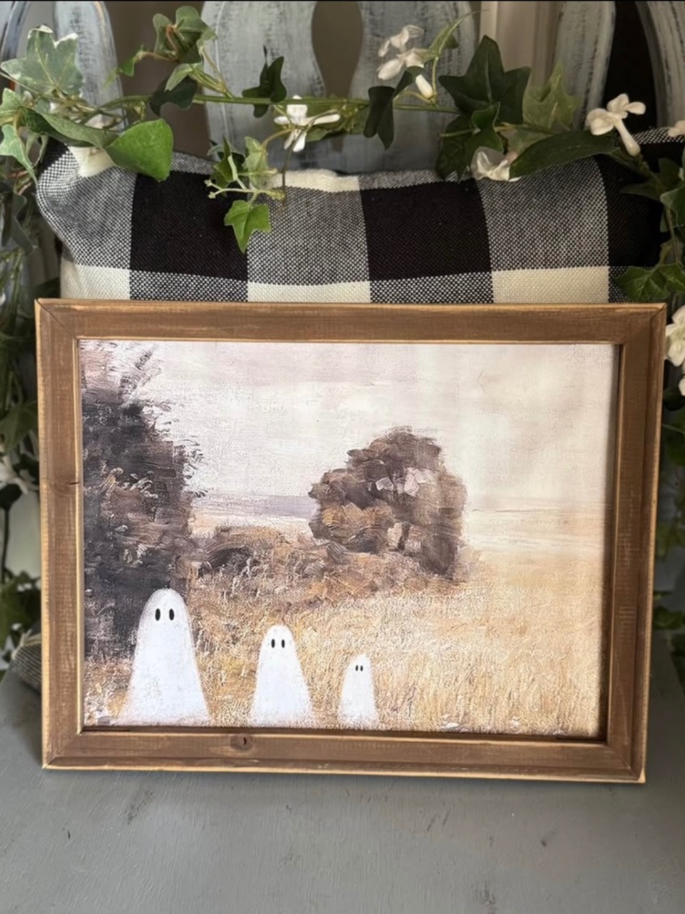 Rustic Ghost Canvas
